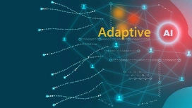 Professional adapting to change with AI support and digital insights, representing OHSC’s Adaptive Mindset with AI course.