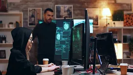 Cyber security learners practicing threat detection and network safety – certificate in cyber security online