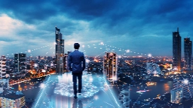 Learner using AI guidance to build confidence and professional skills, representing OHSC’s Confidence Building with AI short course.