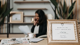 Legal professional reviewing documents in an office, representing level 5 extended diploma in law and legal certificate programs