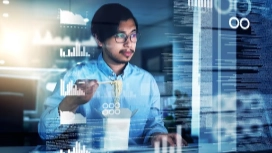 Advanced students analysing big data and building machine learning models – Level 7 Data Science Diploma online at OHSC