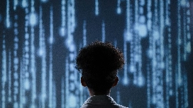 Machine learning security system detecting cyber threats on a digital dashboard, representing OHSC’s free ML in Cybersecurity course.