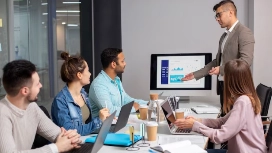 Professional accurately taking meeting minutes in an office setting – study Diploma in Minute Taking QLS Level 5 online