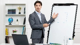 Professional trainer guiding adult learners in a workshop setting – study Certificate in Advanced Skills for Practical Trainer QLS Level 3 online