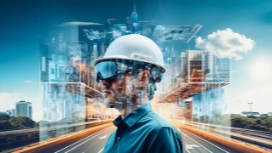 AI-assisted construction quality inspection with digital checklists and site analytics, representing OHSC’s free Quality Control of Construction with AI course.