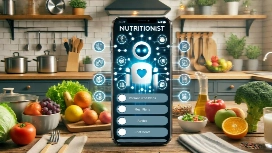 Remote nutrition professional providing digital meal plans and health advice – learn remote nutrition skills with free online courses