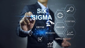 Project managers analyse quality charts and workflows – study Six Sigma short course online with OHSC.