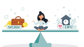 Person using AI productivity tools to manage tasks and personal time, representing OHSC’s Work-Life Balance with AI course.